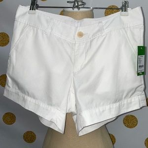 Lilly Pulitzer Callahan Shorts Resort White, Size 2, NWT